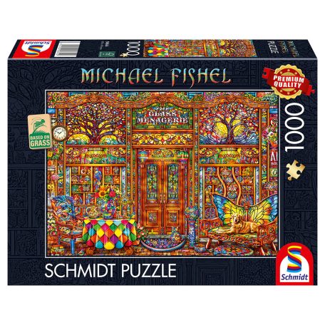 Schmidt Spiele Glass menagerie (58614) Kirakó MICHAEL FISCHEL 1000 db