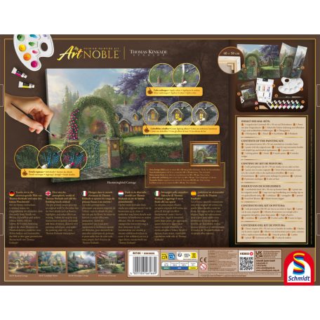 Schmidt Spiele Hummingbird Cottage (46166) Thomas Kinkade 1000 db festhető Kirakó