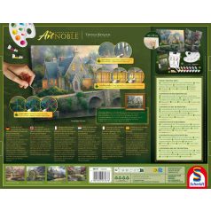   Schmidt Spiele Lamplight Manor (46167) Thomas Kinkade 1000 db festhető Kirakó