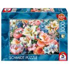 Schmidt Spiele Flowers in pastel (58891) Kirakó 1000 db