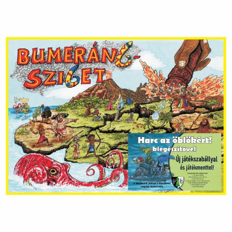 Bumeráng - Sziget társasjáték Harc az öblökért! kiegészítővel