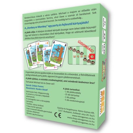 Donkey or Monkey kártyajáték