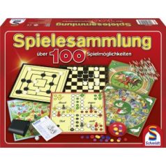   Schmidt Spiele Játékgyűjtemény /100 játék  társasjáték (49147) 