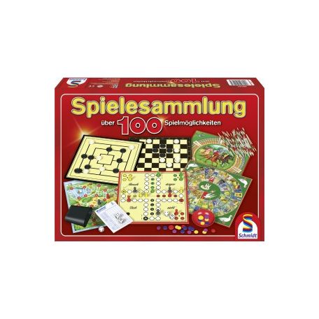 Schmidt Spiele Játékgyűjtemény /100 játék  társasjáték (49147) 
