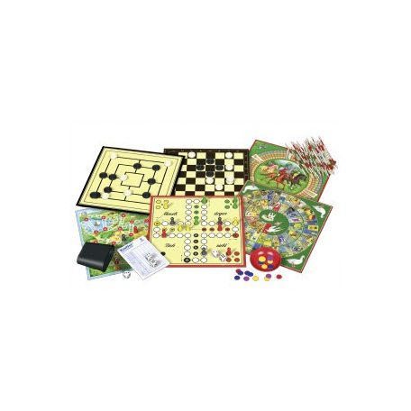 Schmidt Spiele Játékgyűjtemény /100 játék  társasjáték (49147) 