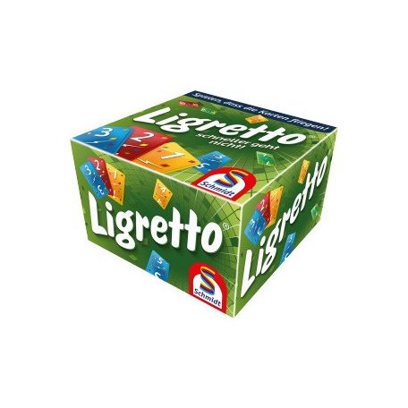 Schmidt Spiele Ligretto kártyajáték - zöld