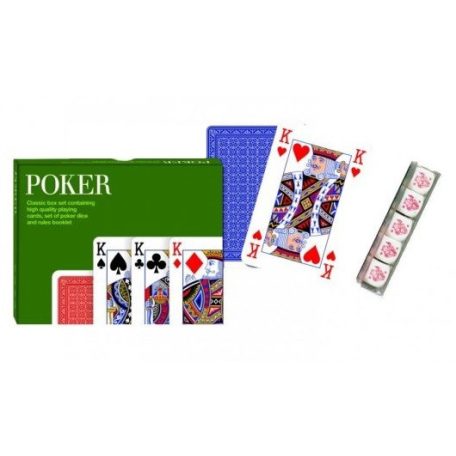 Póker kártya kockával