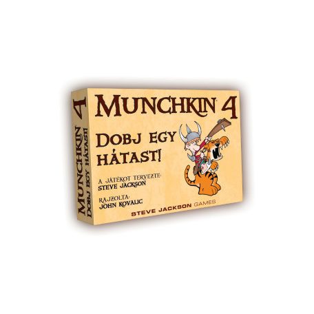 Munchkin 4 - Dobj egy hátast! Kiegészítő
