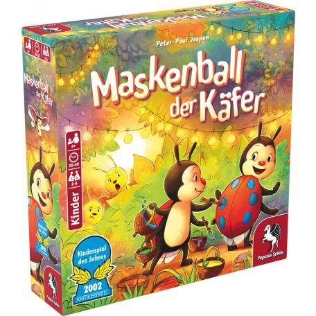 Maskenball der Käfer - Katicabál társasjáték (Magyar játékszabállyal)