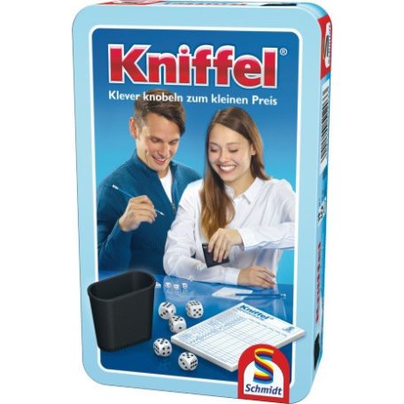 Schmidt Spiele Kniffel társasjáték fémdobozban (51203) 