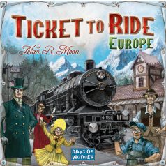   Days of Wonder Ticket to Ride - Europe társasjáték (Magyar játékszabállyal)