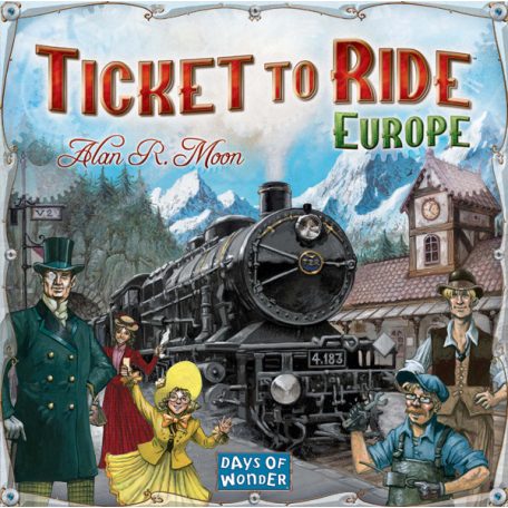 Days of Wonder Ticket to Ride - Europe társasjáték (Magyar játékszabállyal)